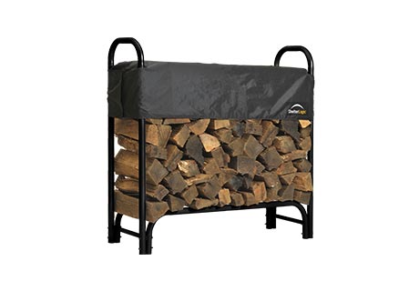 Brennholzgestell, Brennholzlagerung - Heavy Duty Firewood Rack-in-a-box Modell 4 - 120 - SL90363